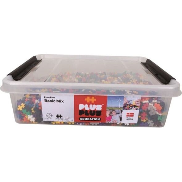 Plus Plus Plus-Plus, Mini Basic - 3600 szt - Edukacja