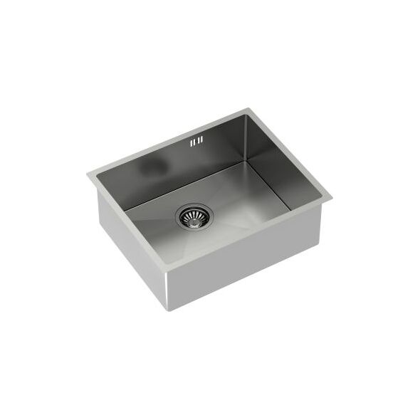 Zlewozmywak Quadron  Anthony SteelQ bez ociekacza 54 x 44 cm stalowy