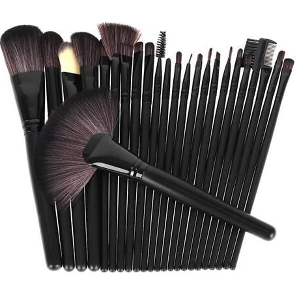 Iso Trade Pędzle do makijażu 24 szt. P8573