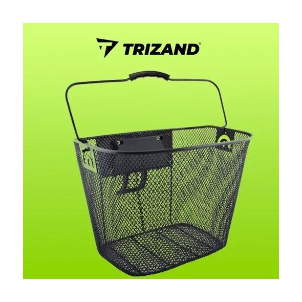 Trizand Koszyk metalowy na rower 23557