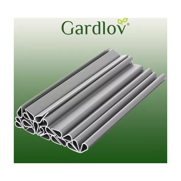 Gardlov Klipsy do taśmy ogrodzeniowej - szare 23710