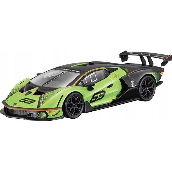 Bburago Bburago Race Lamborghini Essenza SCV12 Model Vehicle (green/black)