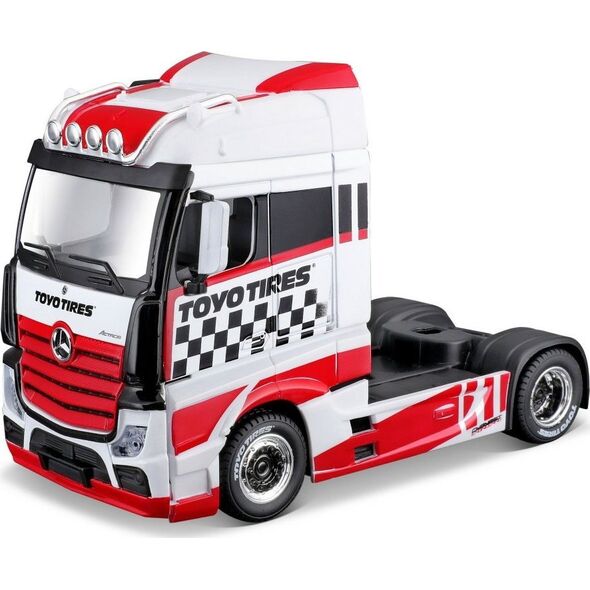 Bburago BBU 1:43 Street Fire HaulersCustom white/red 32201