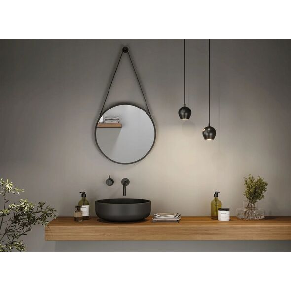 Lampa wisząca Paulmann Oprawa wisząca SHIMA GU10 max.10W IP44 230V czarny / metal