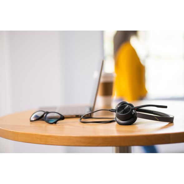 Słuchawki HP ML POLY Voyager 4320 Microsoft Teams Certified USB-C Headset +BT700 dongle Bezprzewodowy Opaska na głowę Biuro/centrum telefoniczne