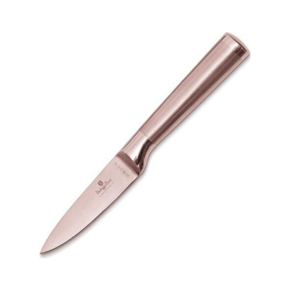 STALOWY NÓŻ DO OBIERANIA BERLINGER HAUS 9,5cm BH-2939 ROSE GOLD