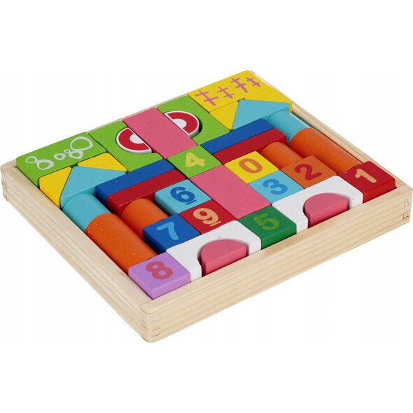 Mega Creative KLOCKI DREW KOL 24X20X4 MC FOLIA 32