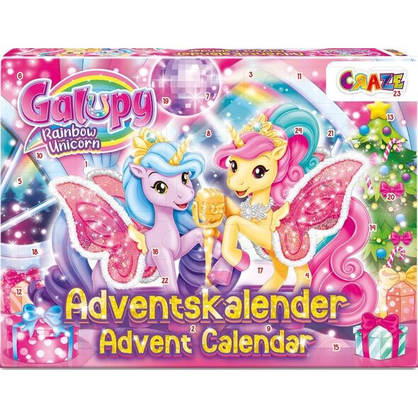 Unicorn Advent Calendar Galupy Unicorn 2024