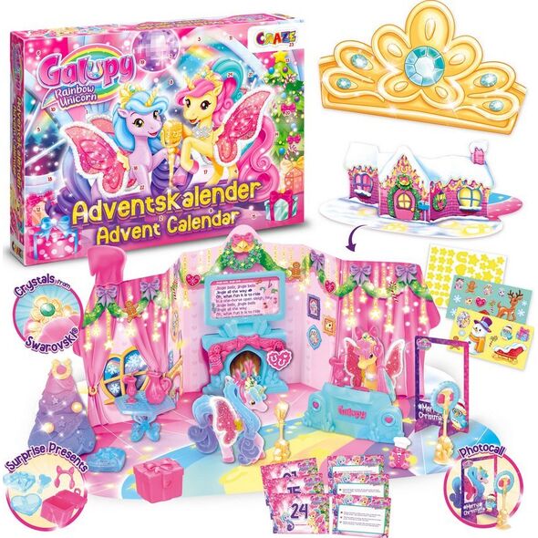 Unicorn Advent Calendar Galupy Unicorn 2024