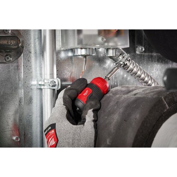 Sourcing MILWAUKEE UNIVERSAL RATCHET SCREWDRIVER 8in1...