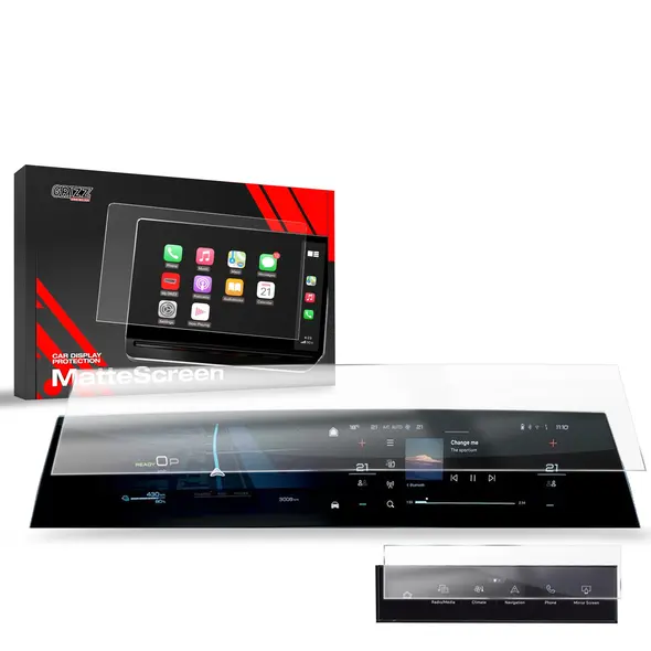Matte GrizzGlass CarDisplay Protection Peugeot 3008 2024 [2in1]