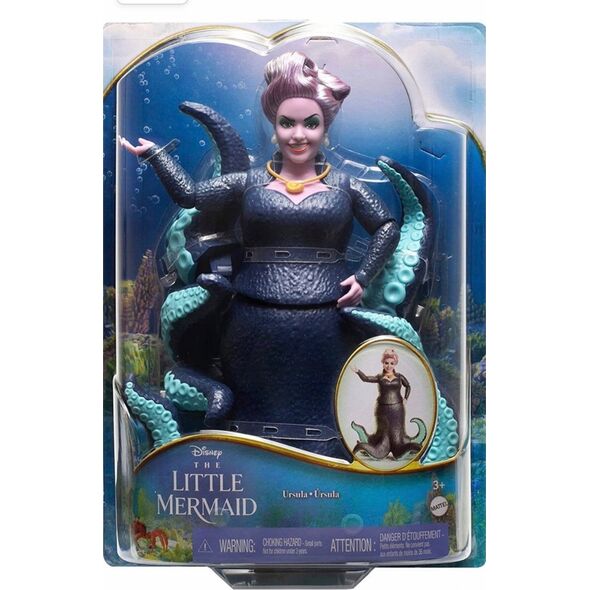 Mattel Lalka Disney Mała Syrenka lalka filmowa Urszula