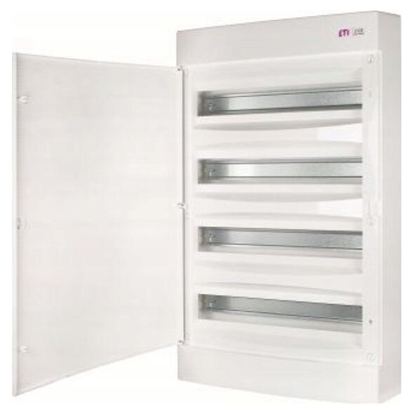 Etipo Obudowa ETI Polam 001100321 natynkowa 4x18 modułowa drzwi białe ECT 4x18PO-s
