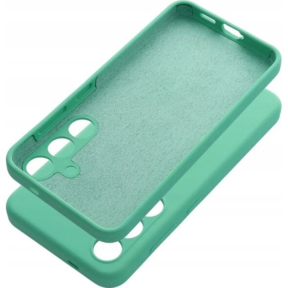 OEM Futerał SILICONE 2mm do IPHONE 15 Pro miętowy