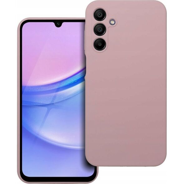 OEM Futerał SILICONE 2mm do SAMSUNG A15 5G / A15 4G pudrowy róż