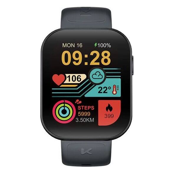 Smartwatch Kumi Smartwatch Kumi U6 czarny (black)