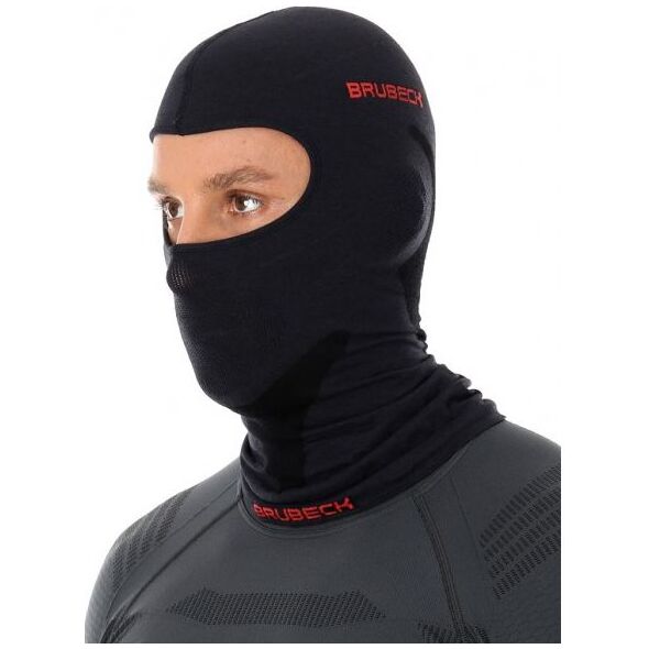 Brubeck Kominiarka merino czarna r. L/XL (KM10370)
