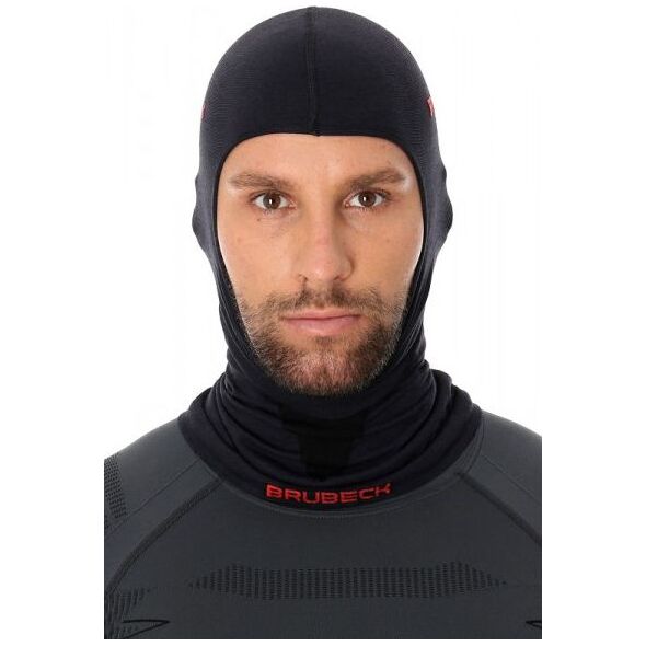 Brubeck Kominiarka merino czarna r. L/XL (KM10370)