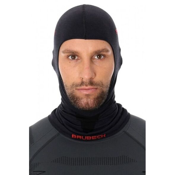 Brubeck Kominiarka merino czarna r. L/XL (KM10370)