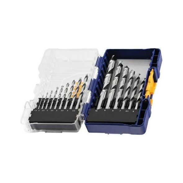 Wiertło Irwin IRWIN ZESTAW 15szt. HSS PRO 1.5mm, 2mm, 3.5mm, 4mm, 4.5mm 5mm, 5.5mm, 6mm, 6.5mm, 7mm, 8mm, 9mm, 10m IRWIW3031501