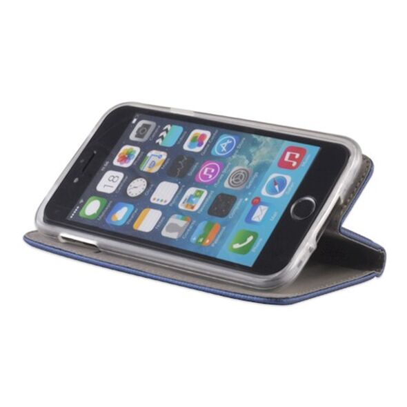 Smart Magnet case for Samsung Galaxy S25 navy blue 5906961920607