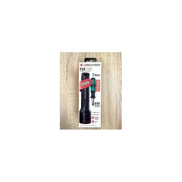 Latarka Ledlenser Latarka Ledlenser P6R Core + zestaw WERA