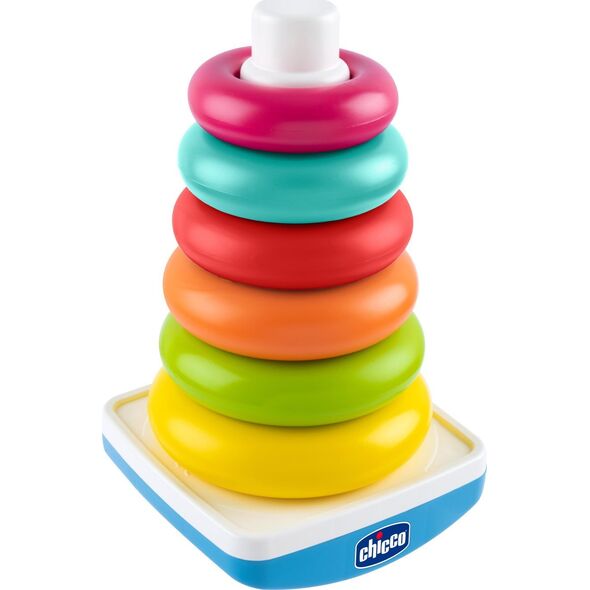 Kolorowa piramidka edukacyjna 2w1 Chicco