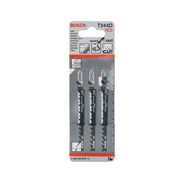 Bosch Brzeszczot do wyrzynarek T 244 D 100mm 3szt. (2608630879)