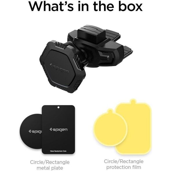 Spigen Uchwyt magnetyczny do samochodu QS24 000CG21944