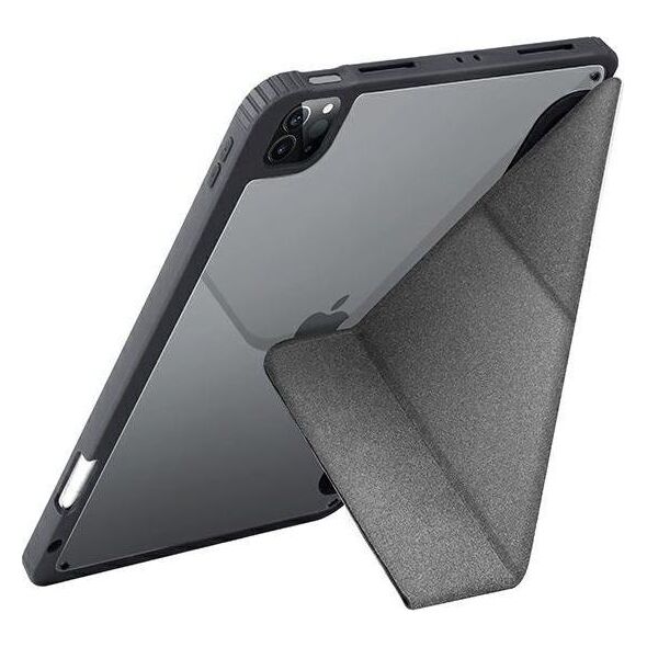 Etui na tablet Uniq UNIQ etui Moven iPad Pro 12,9" (2021) Antimicrobial szary/charcoal grey