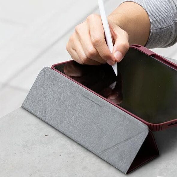 Etui na tablet Uniq UNIQ etui Moven iPad Pro 12,9" (2021) Antimicrobial szary/charcoal grey