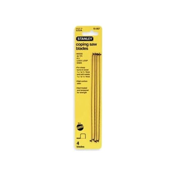 Stanley Brzeszczoty do piły włosowej 160mm 4szt. - 15-061