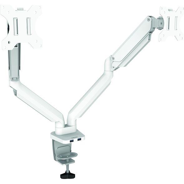 Fellowes Uchwyt biurkowy na 2 monitory do 32" Platinum (8056301)