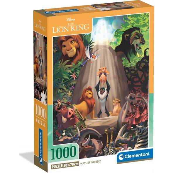 CLE puzzle 1000 Compact The Lion King 39902