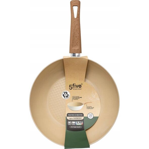 Τηγάνι 55 Wok με ξύλινη λαβή HARMONY, Ø 28,5 cm 14246439 3560230000000