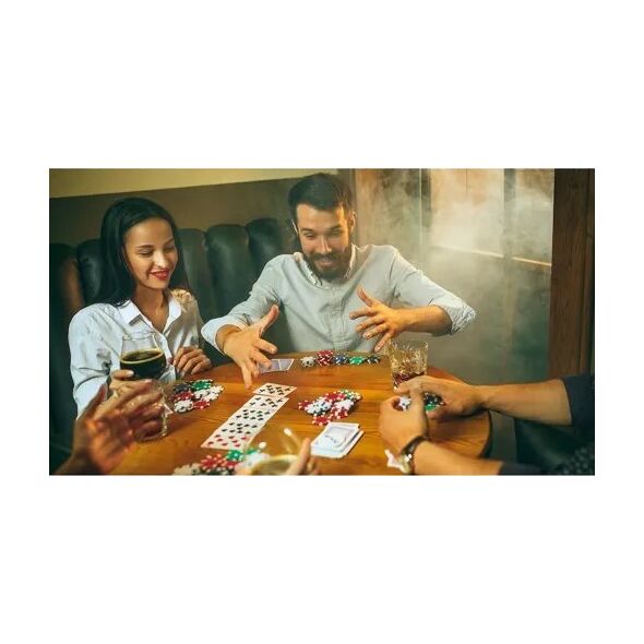Malatec Poker - zestaw 300 żetonów w walizce HQ 23528