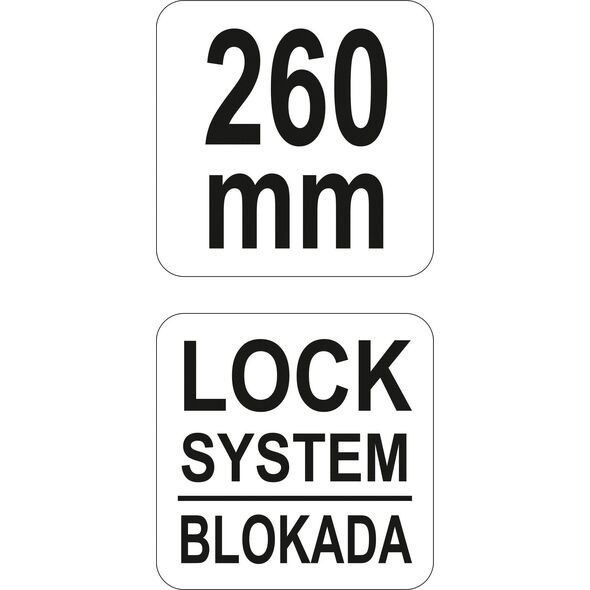 Yato Szczypce do karbowania rur 260mm (YT-22380)