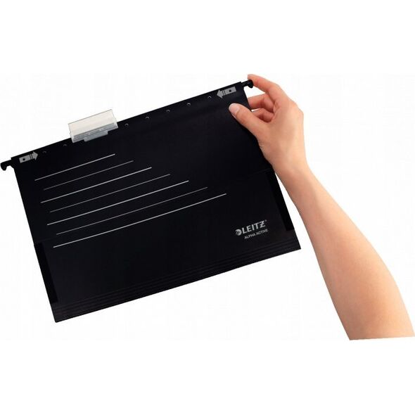 Leitz Teczka zaw z bokami Alpha Active czarn 5