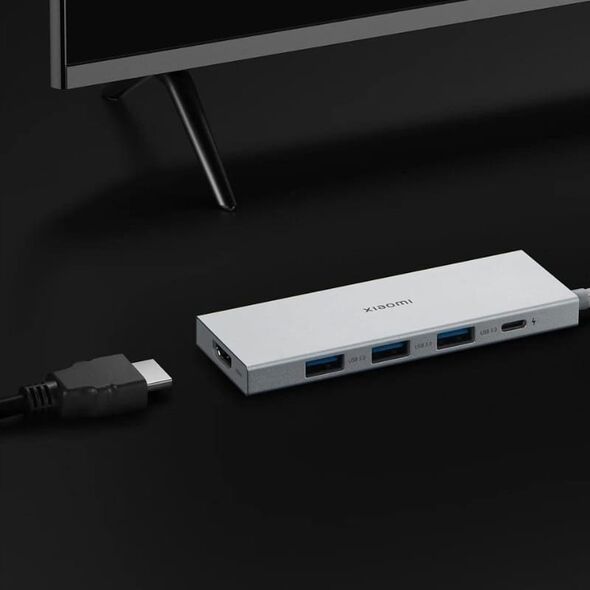 Xiaomi 5-in-1 Type-c Hub | Hub USB | Koncentrator USB, Type-C/USB-A x 3/HDMI