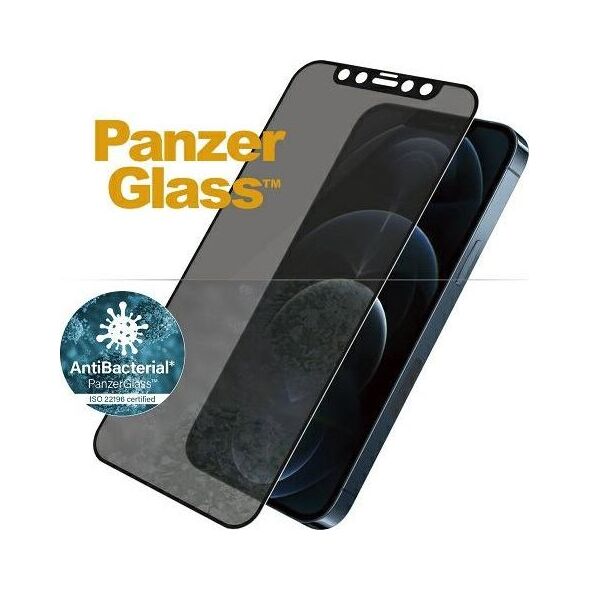 PanzerGlass Szkło hartowane do iPhone 12 Pro Max Privacy Balck (P2712)