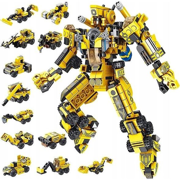 LeanToys IM.MASTER wojskowy transp.2w1 393el 6809 40318