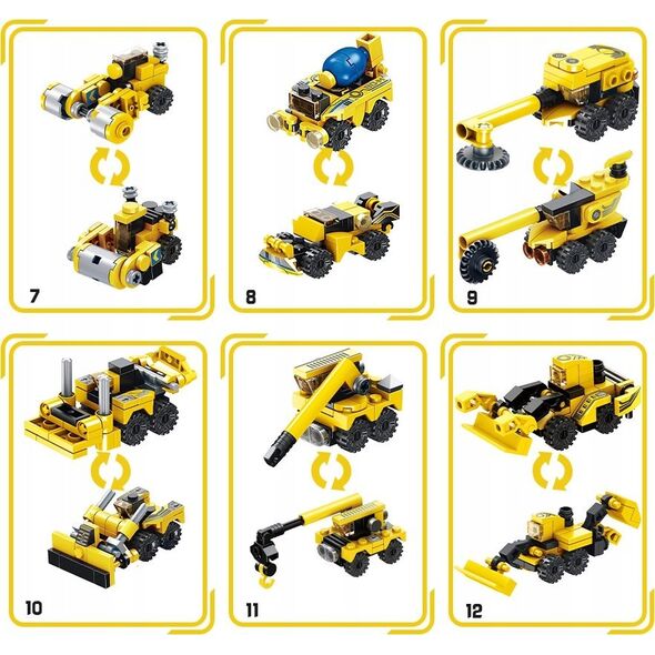 LeanToys IM.MASTER wojskowy transp.2w1 393el 6809 40318