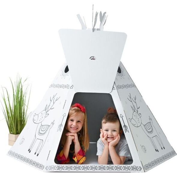 ExtraLink Extralink | Zestaw Markery 60 szt + Zabawka Teepee |