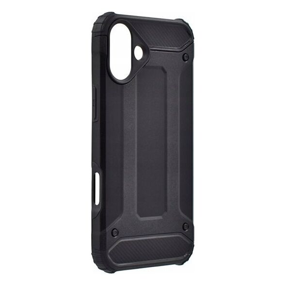 Etui Hybrid Armor pancerne na iPhone 16 Plus - czarne