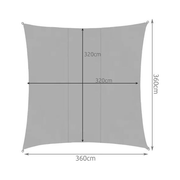 Gardlov ŻAGIEL PRZECIWSŁONECZNY 3.6X3.6M GARDLOV 23164
