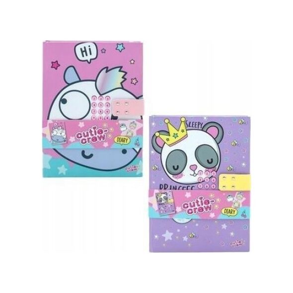 Createspace Independent Publishing Platform CUTIE CREW pamietnik na kod 6/op CC60345 15692
