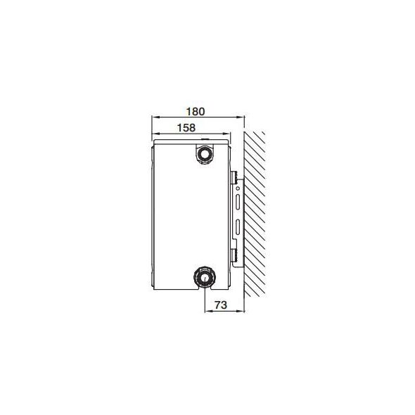 Caradon Grzejnik Compact C33 600 x 1100mm