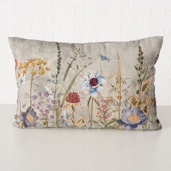 Διακοσμητικό μαξιλάρι Boltze BLOMSTER, floral σχέδιο, 100% βαμβάκι 14200609 4066076329533