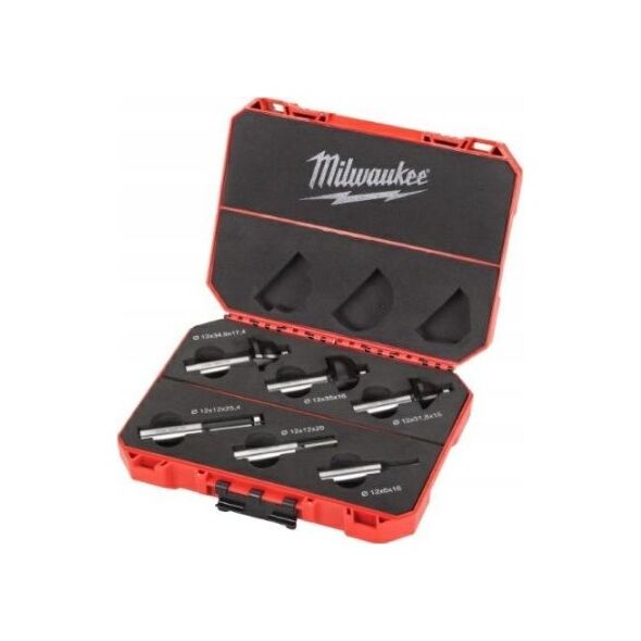 Milwaukee MILWAUKEE FREZY DO DREWNA 12mm  6szt.