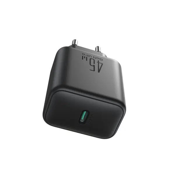 Joyroom JR-TCG13 45W USB-C GaN network charger black